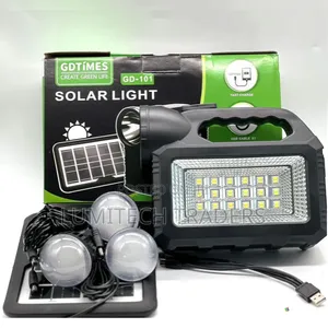 GD-101 Solar Lighting System Kit With 3bulbs