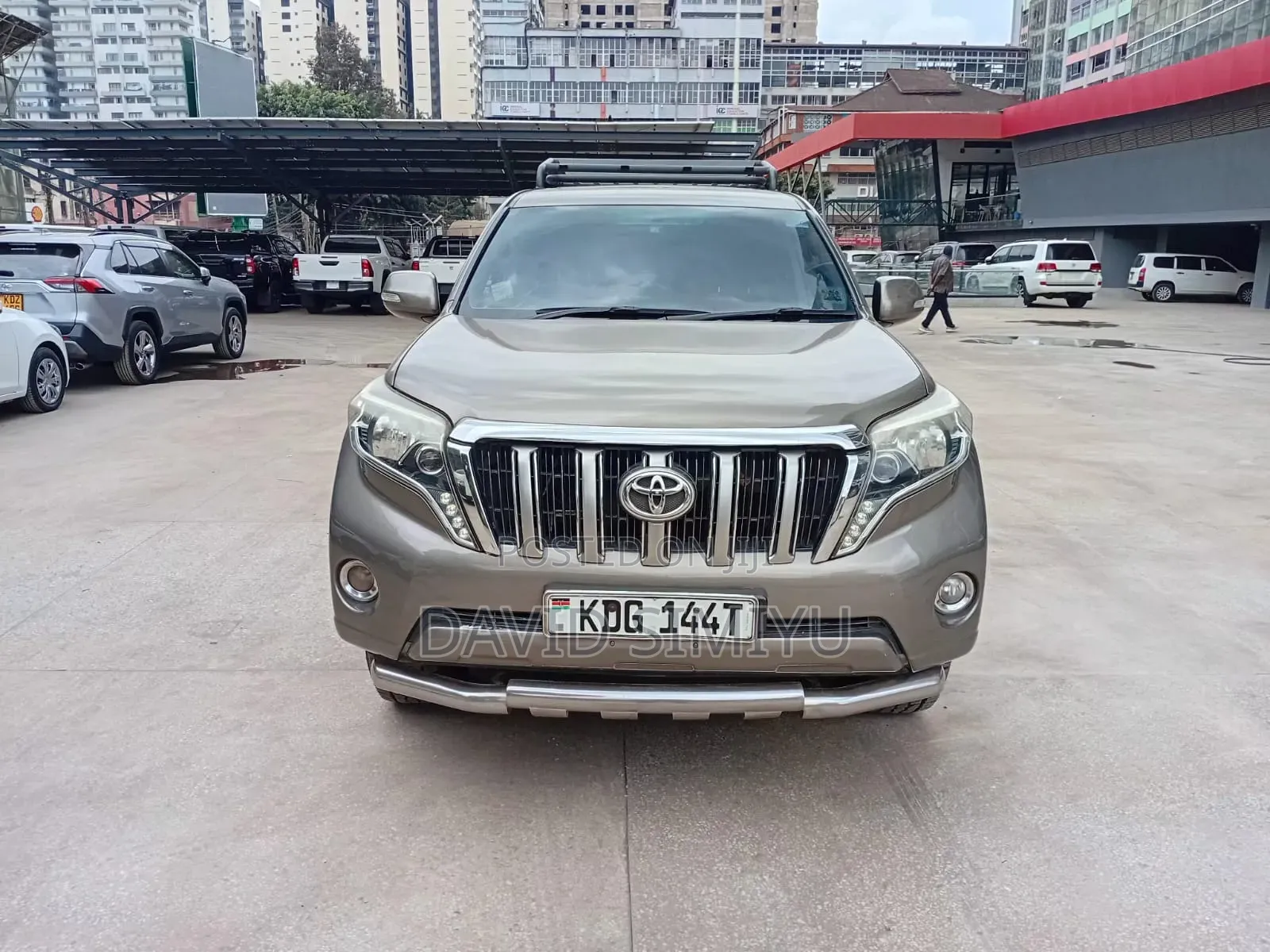 Toyota Land Cruiser Prado 2014 Beige