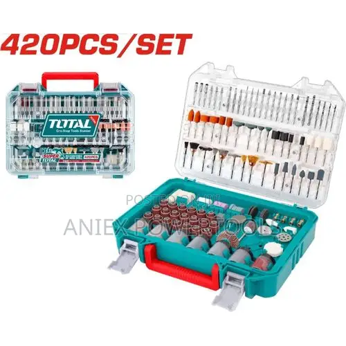 Total TAKMG4208 Accessories of Mini Drill 420pcs