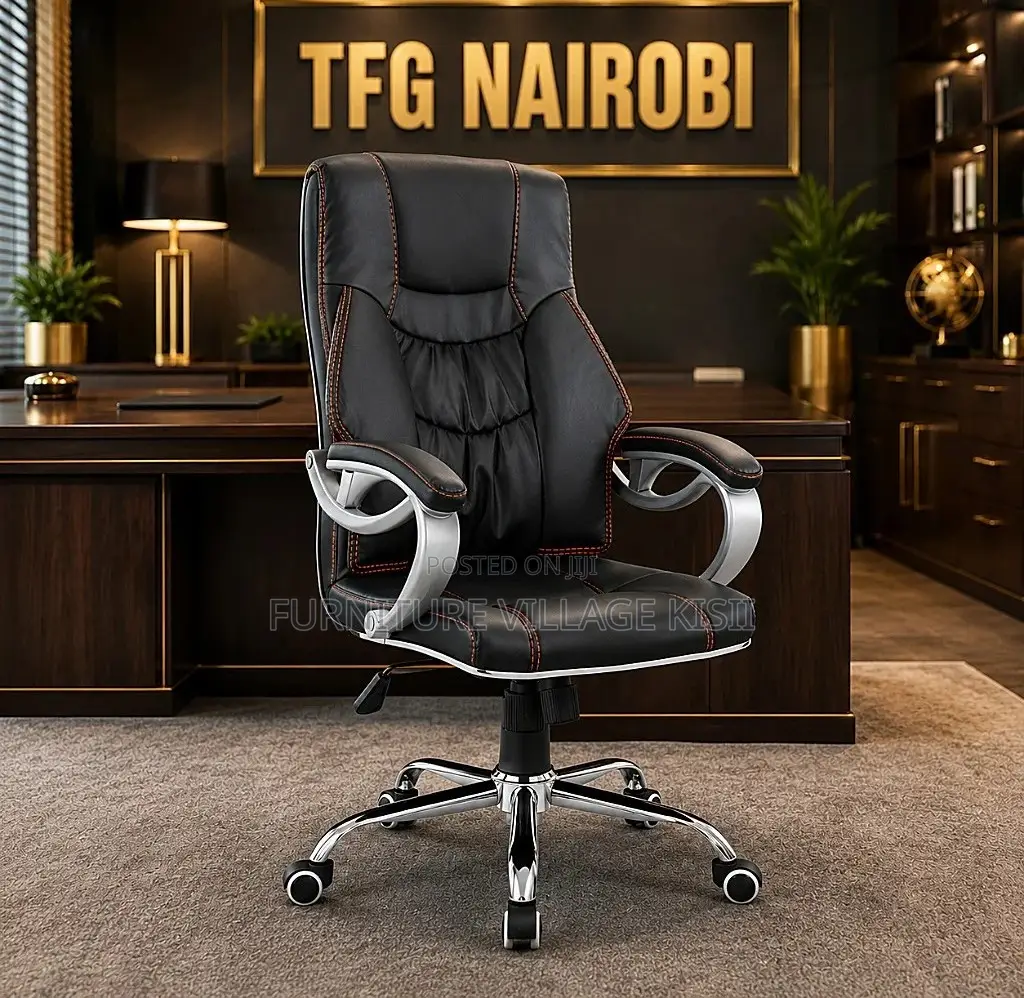 Office Chair;Execeutive Leather Office Seat.