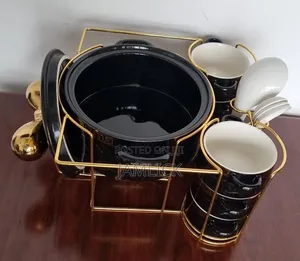 16pc Ceramic Soup Set + Burner – Pm