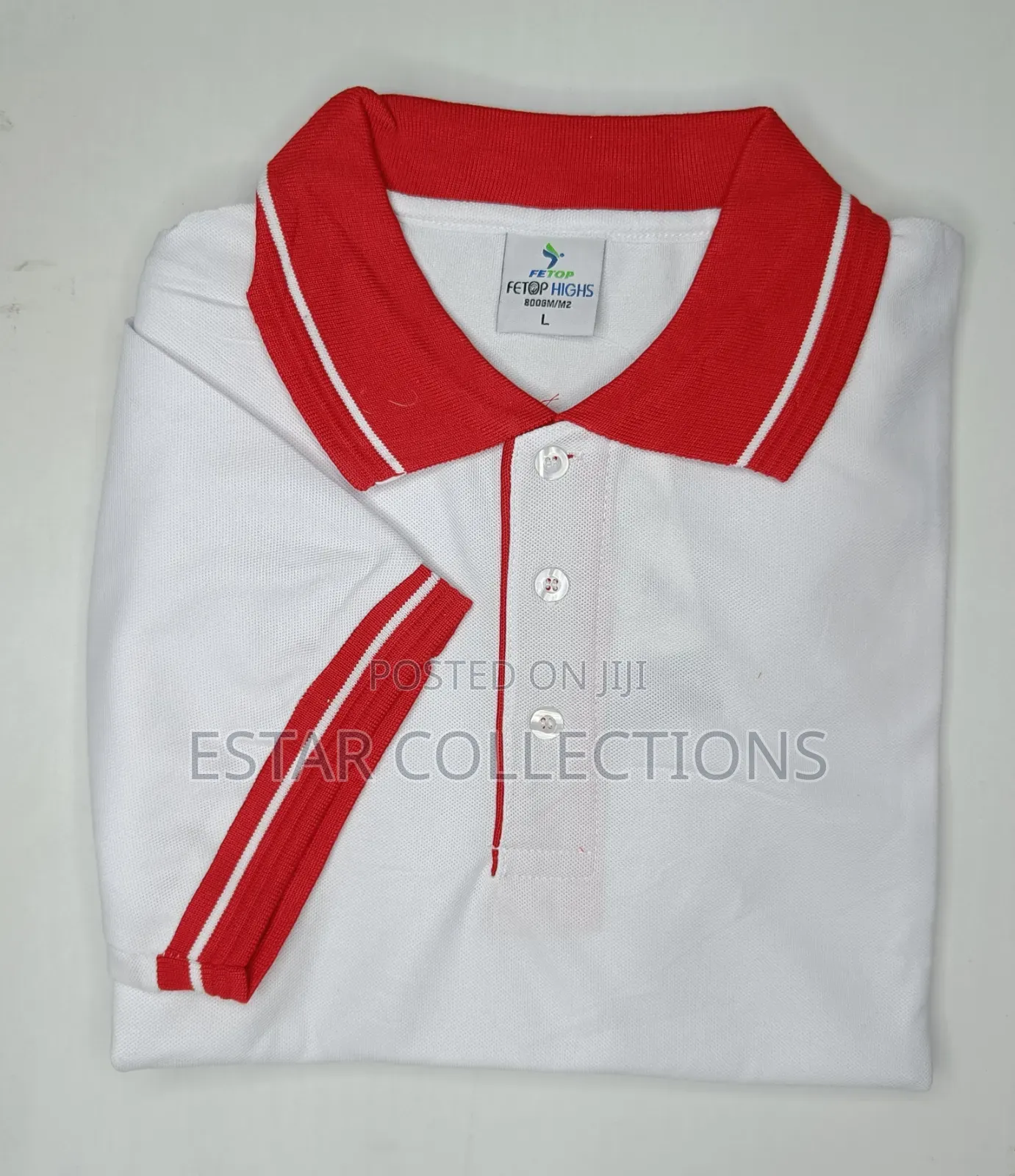 Red White and White Red Polo