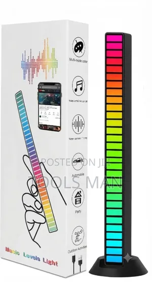 RGB Sound Level Indicator Music Light.