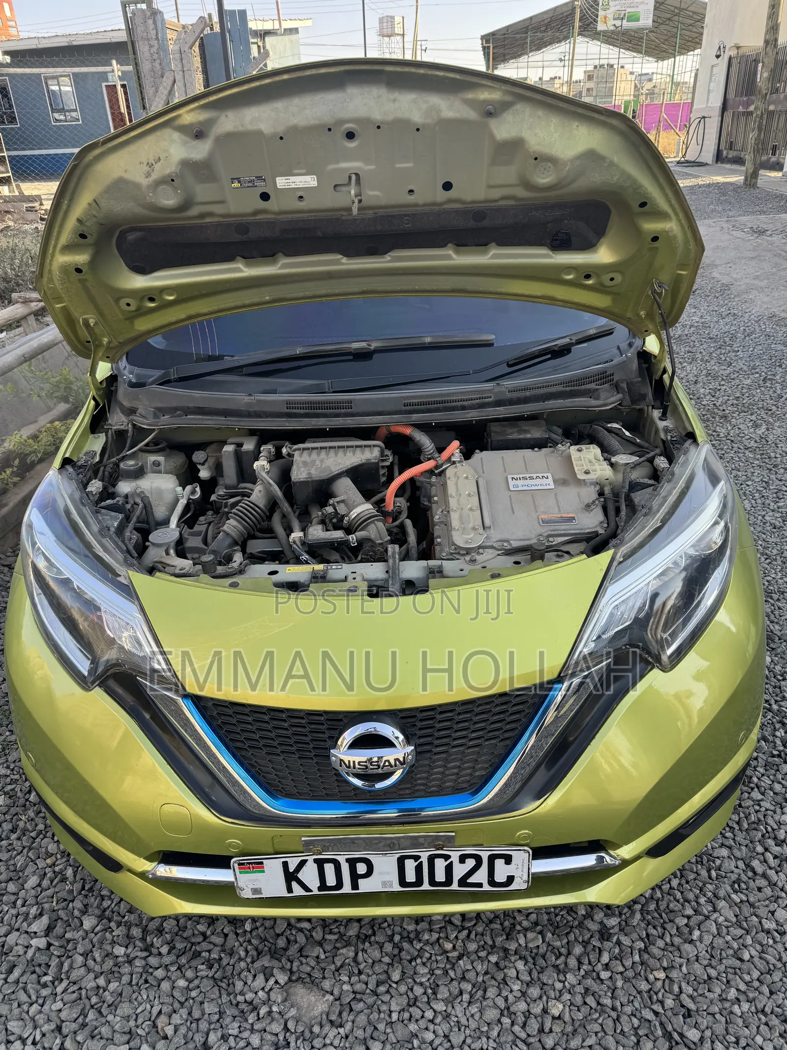 Nissan Note 1.2 Hybrid 2017 Green