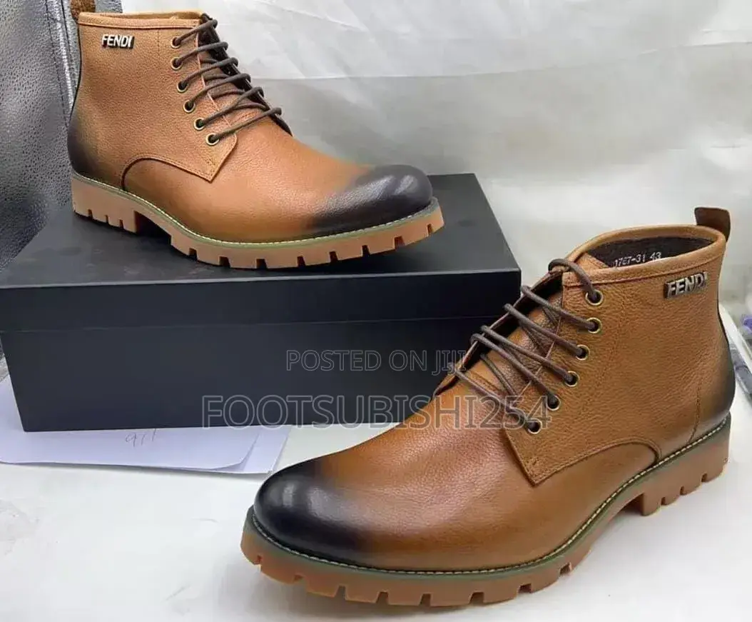 Fendi,Clarks and Timberland Boots