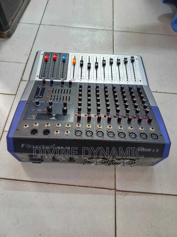 Kv 80 Soundcraft Mixer - main view