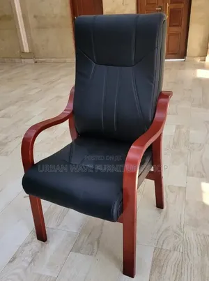 Mahogany Leather Executive Chairs