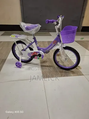 Purple Ombmx Kids Bicycle – Size 16 - Sm