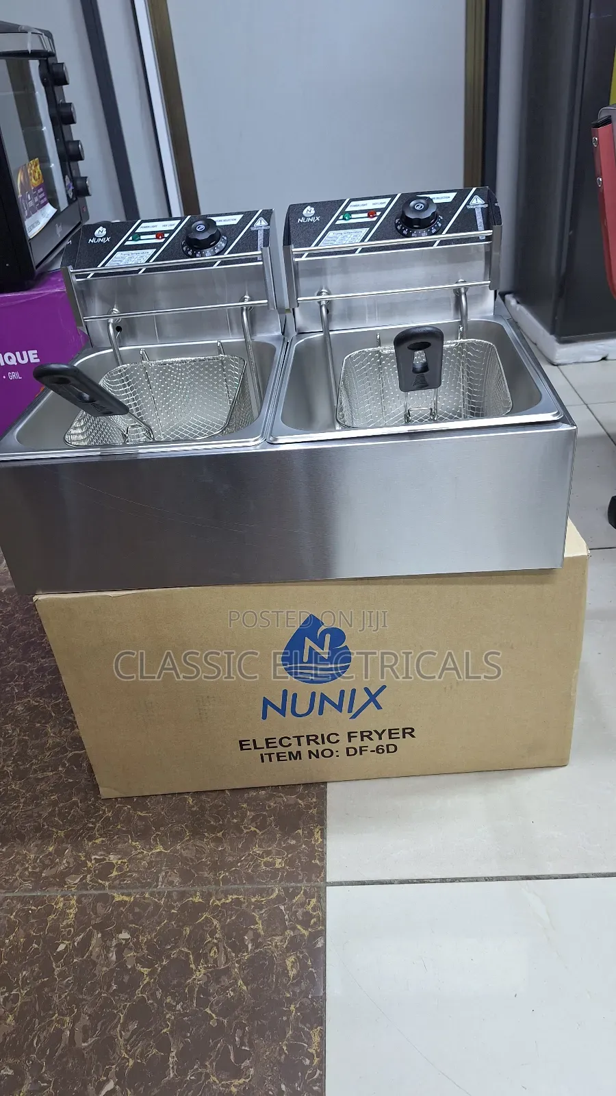 Double Deep Fryer