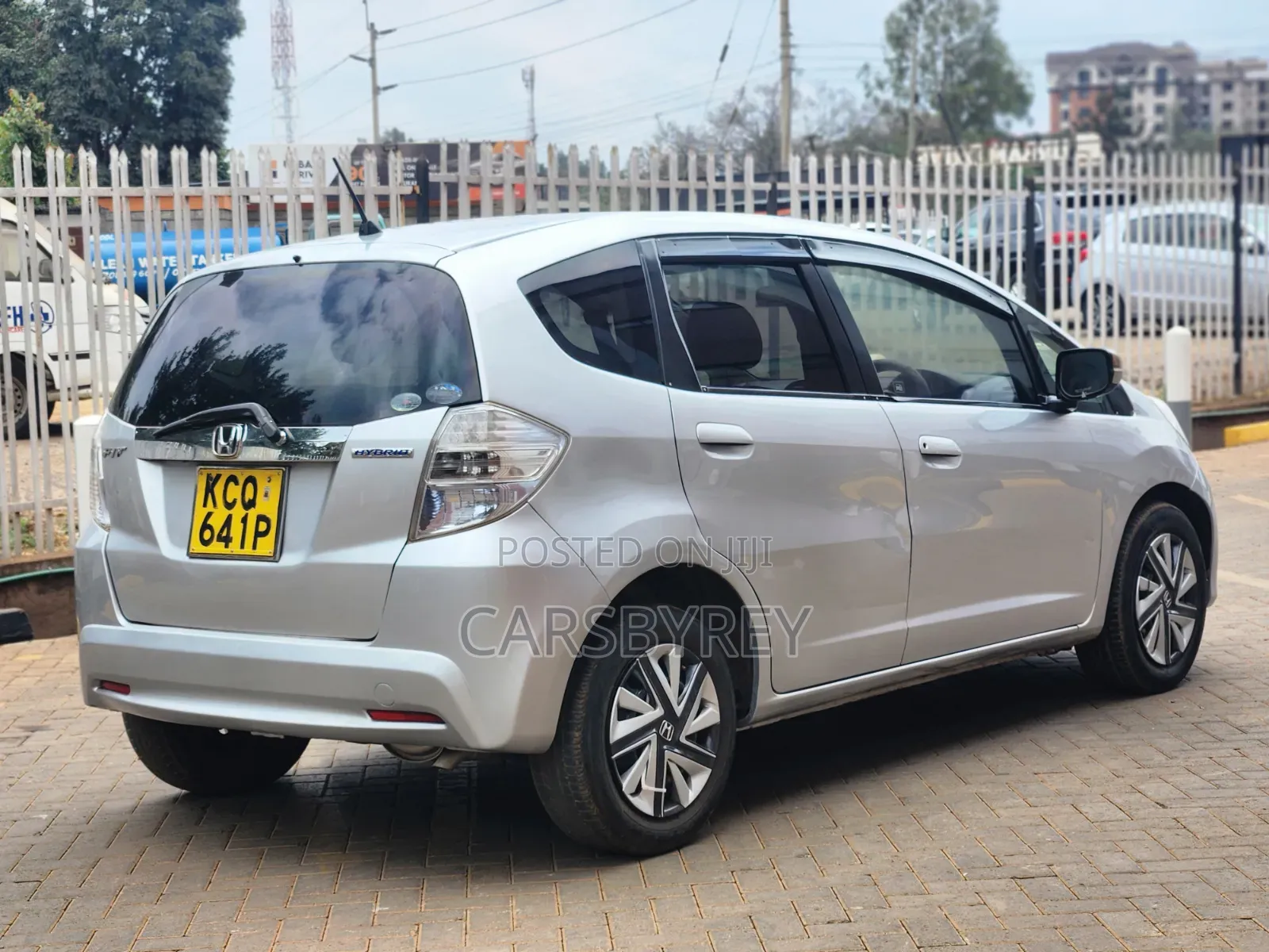 Honda Fit 2012 Silver