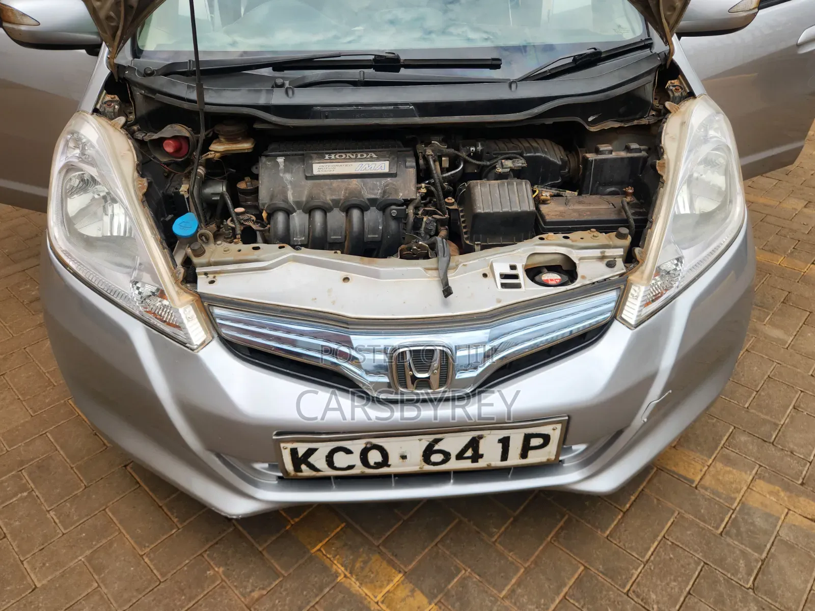 Honda Fit 2012 Silver