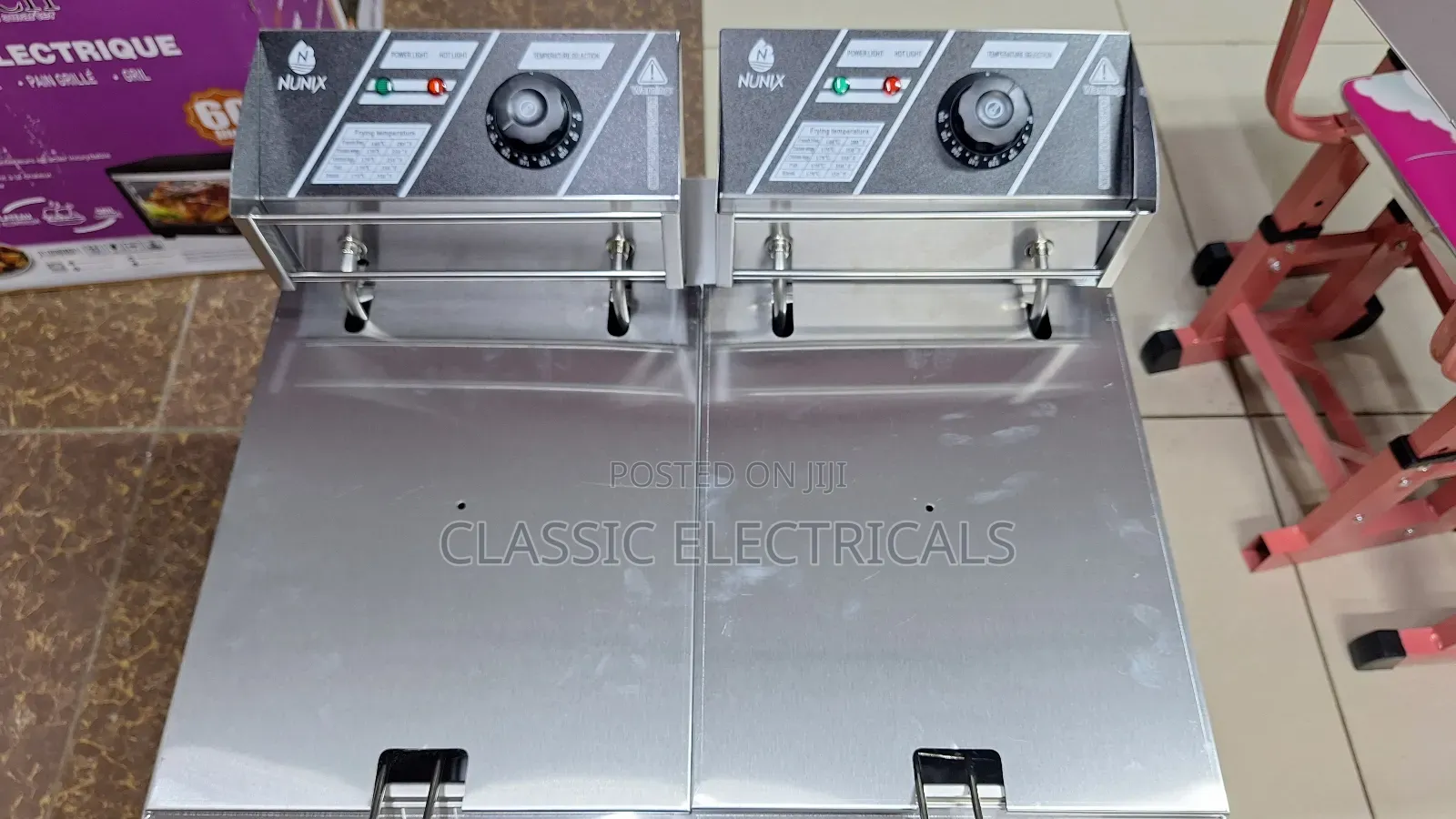 Double Deep Fryer