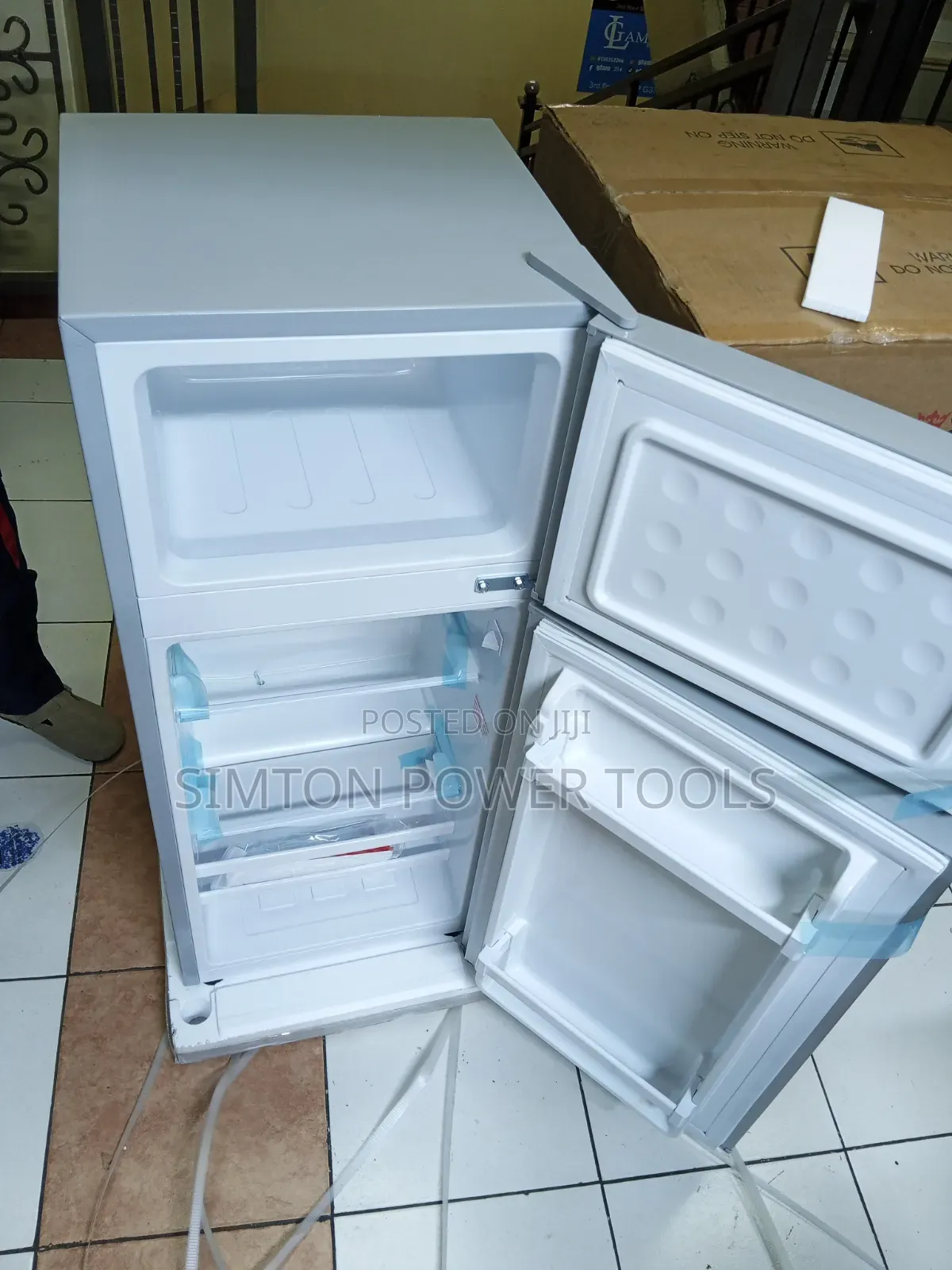 Smart Pro Fridge 95L Direct Cool Top-Mounted Freezer Double Door