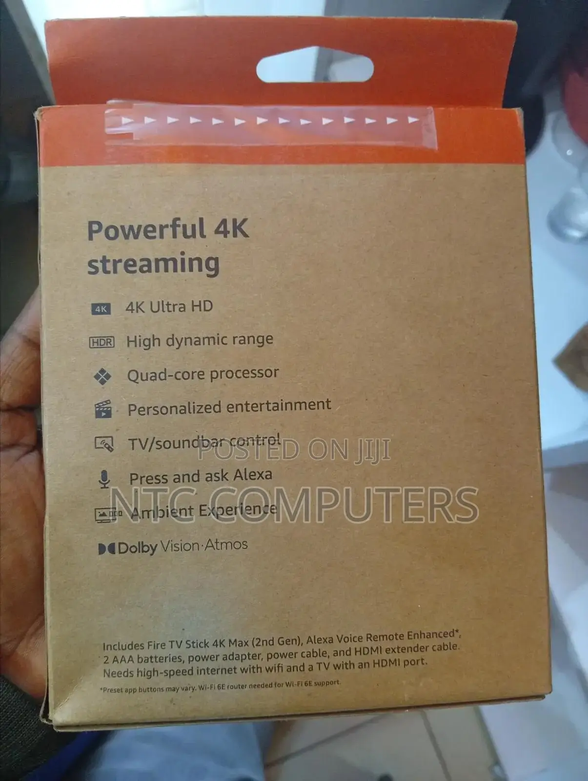 Amazon Fire TV Stick 4KMax 16gb WiFi 6-E