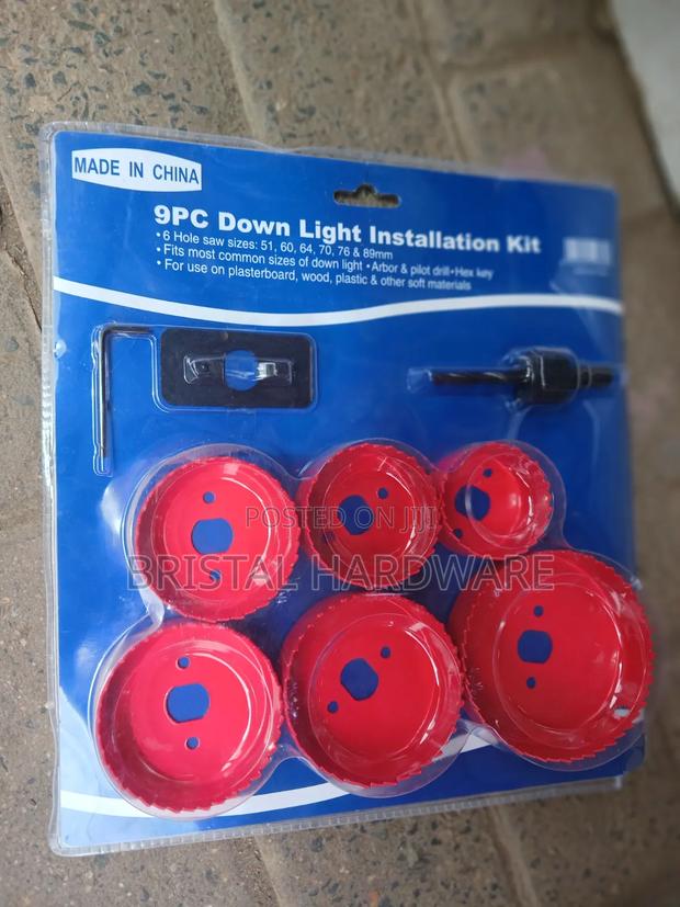 Down Light Drill Hole Cutter Set - main view