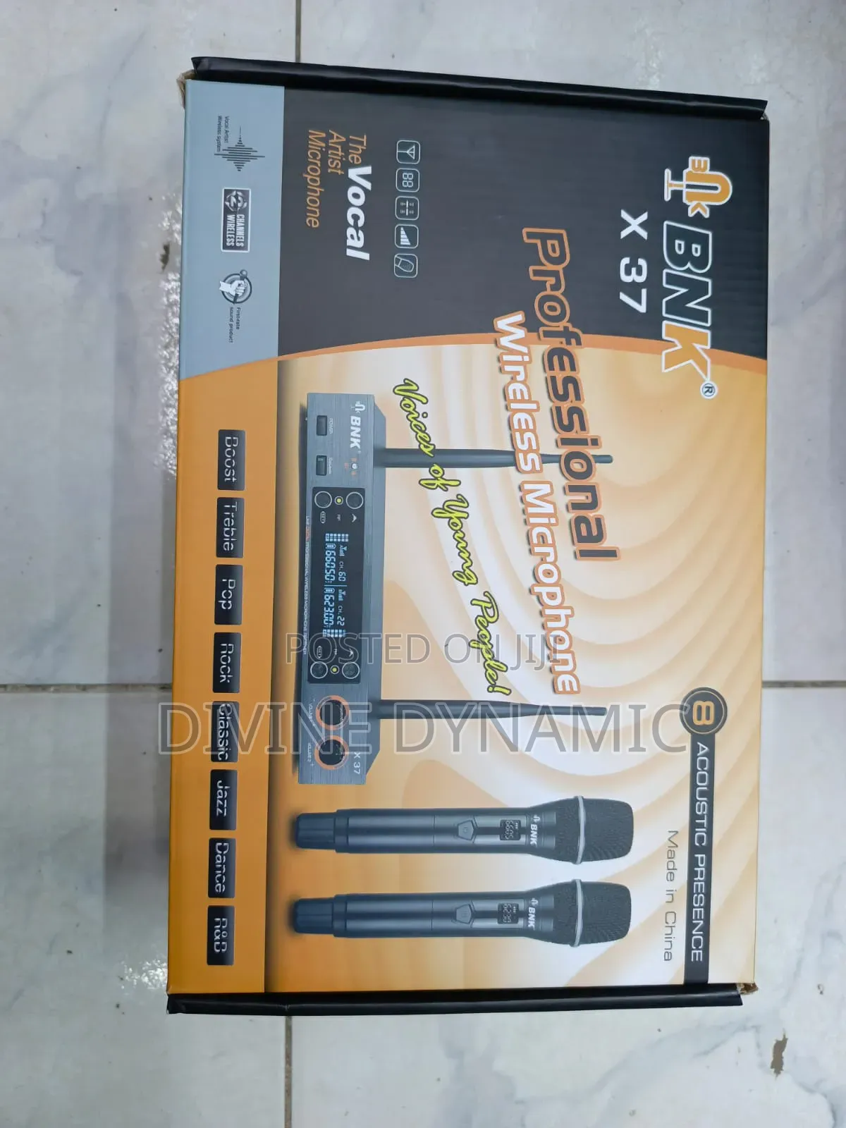 Wireless Microphone BNK X 37