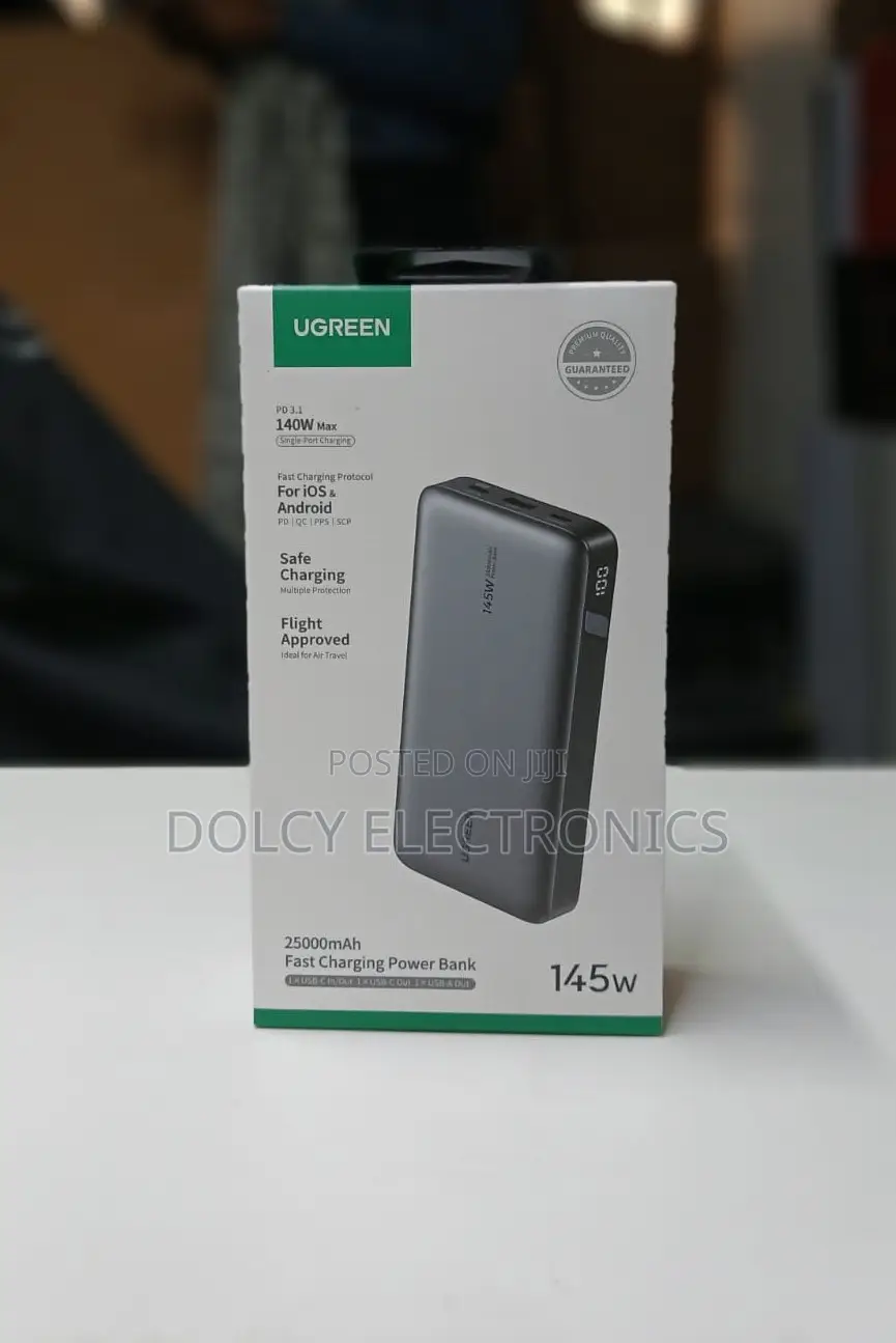 Ugreen Pb205 25000mAh 145w Two Way Fast Charging Powerbank