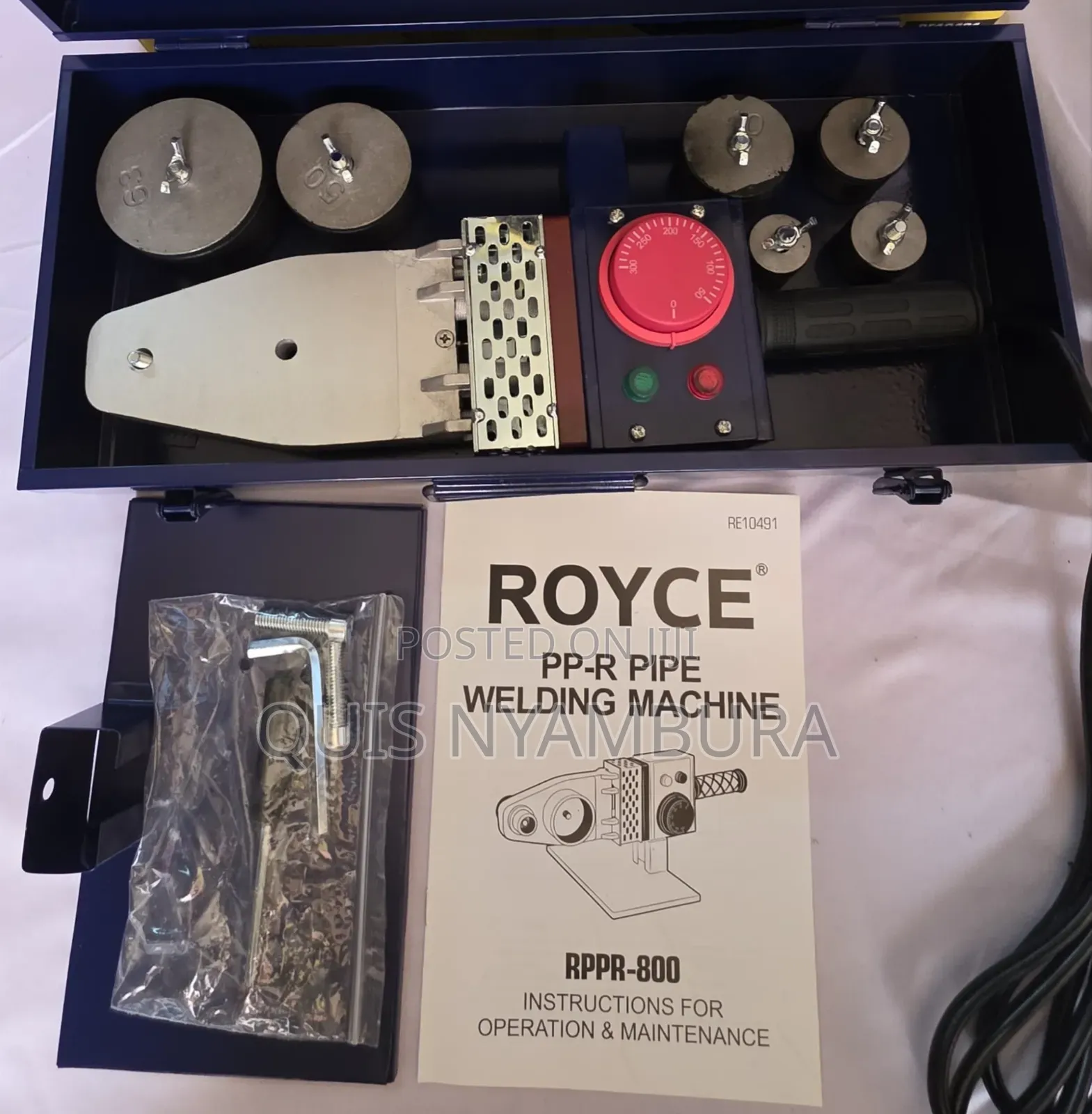 Electric Pp-R Welding Machine/ Royce Plastic Welding 800w