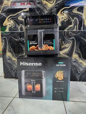 Hisense Airfryer Black 6.3l Single Basket Digital T0uch (900watts)