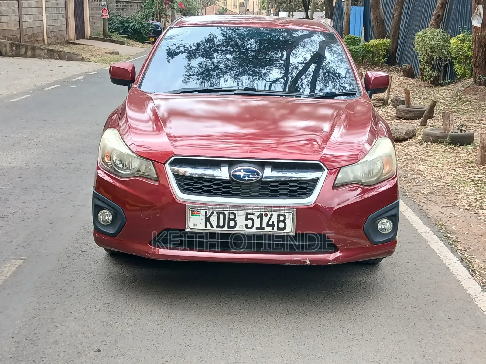 Subaru Impreza 2014 Maroon