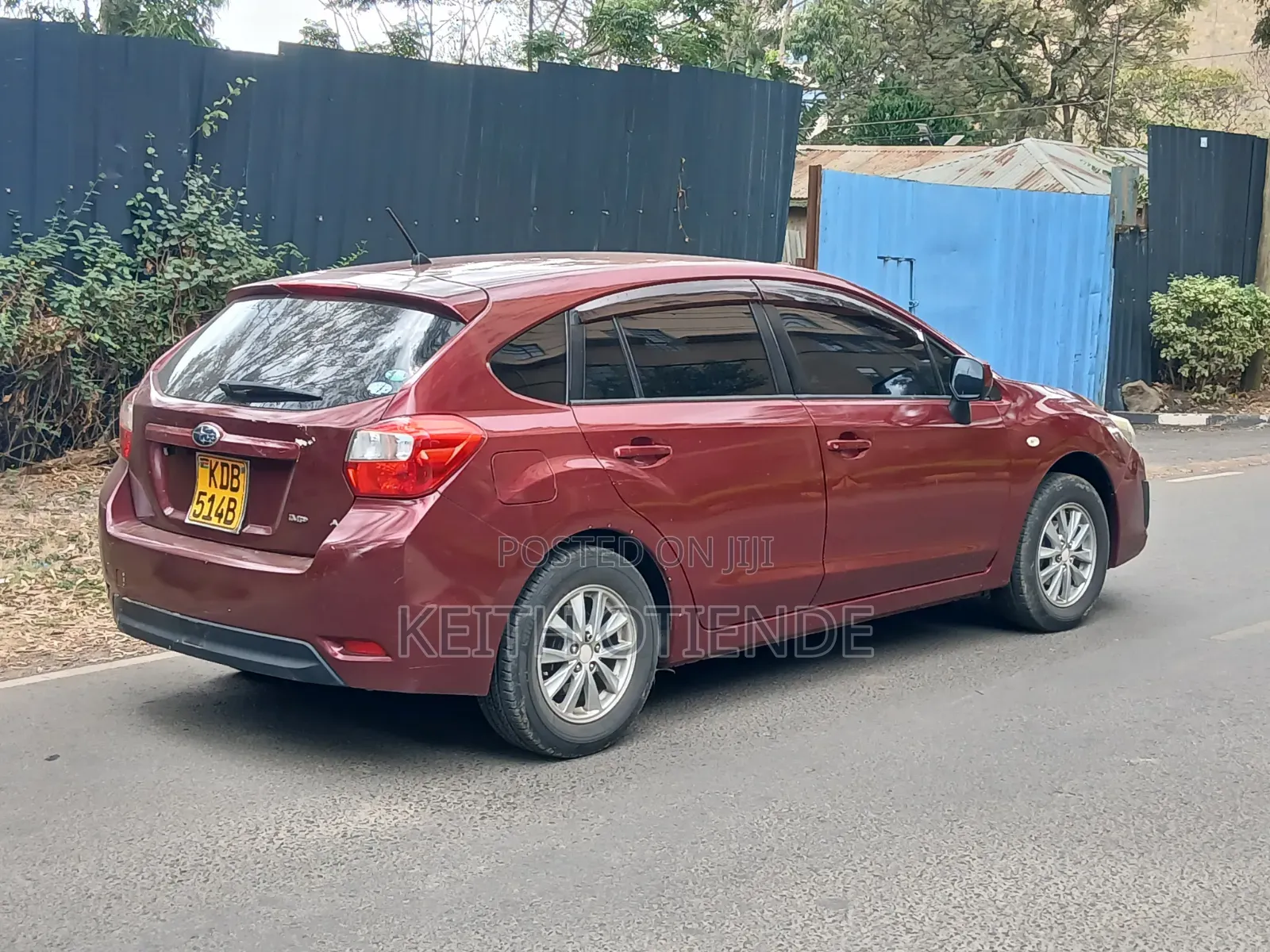 Subaru Impreza 2014 Maroon