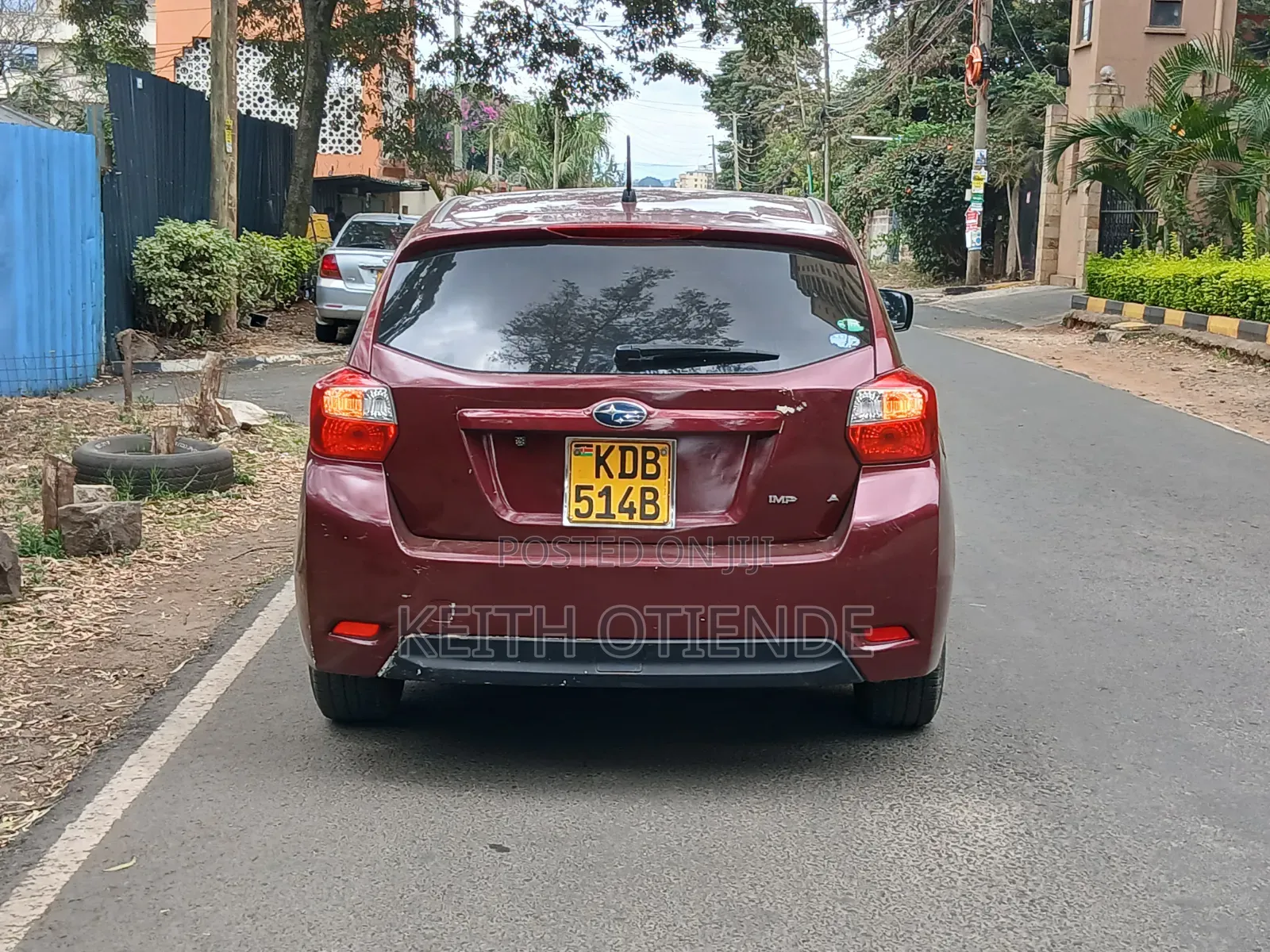 Subaru Impreza 2014 Maroon