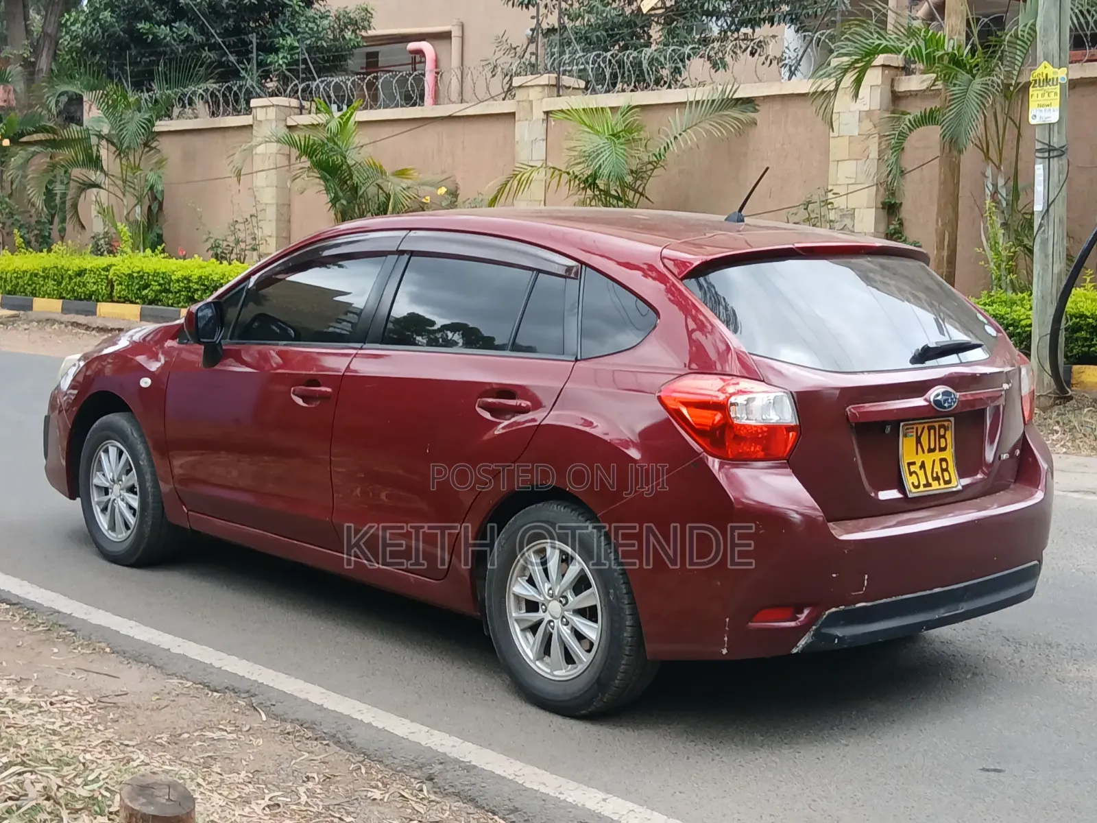 Subaru Impreza 2014 Maroon