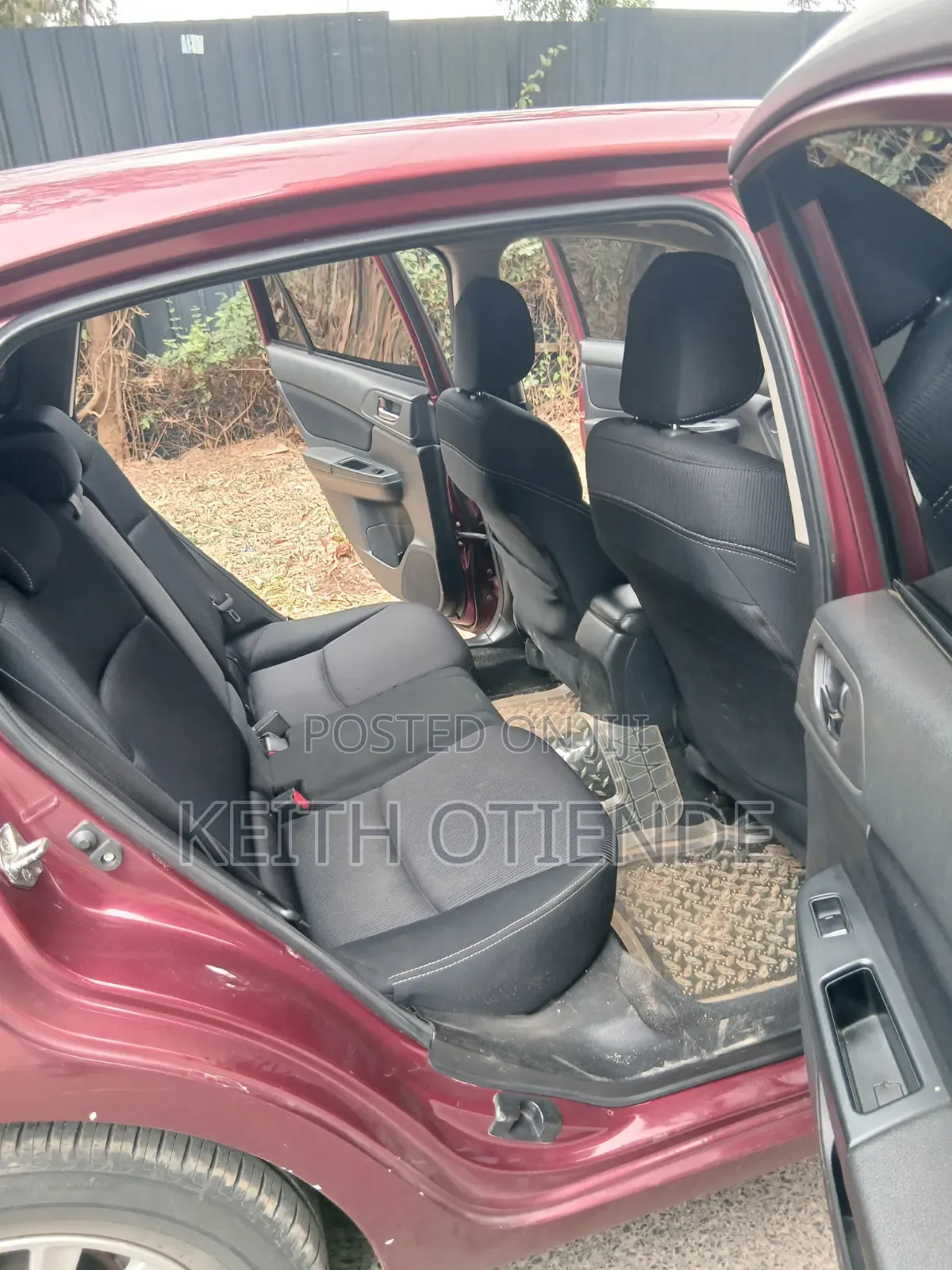 Subaru Impreza 2014 Maroon