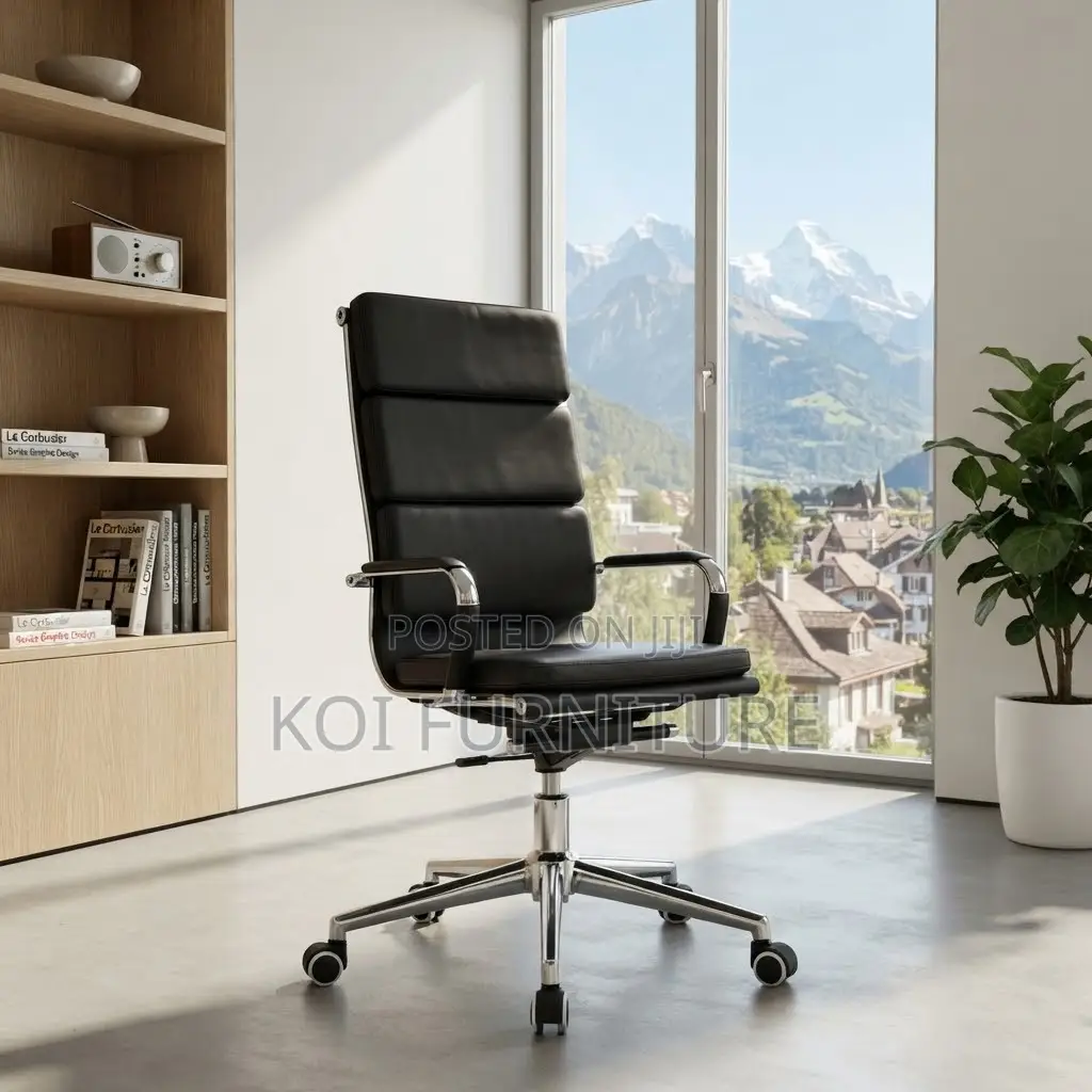 Office Chairs; Swivel High Backrest Urban Leather CEO Chairs
