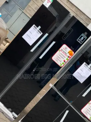 Black Smartpro Side by Side Refrigerator 450l