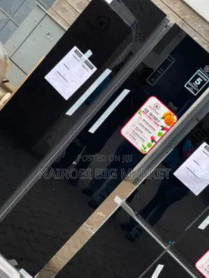 Black Smartpro Side by Side Refrigerator 450l