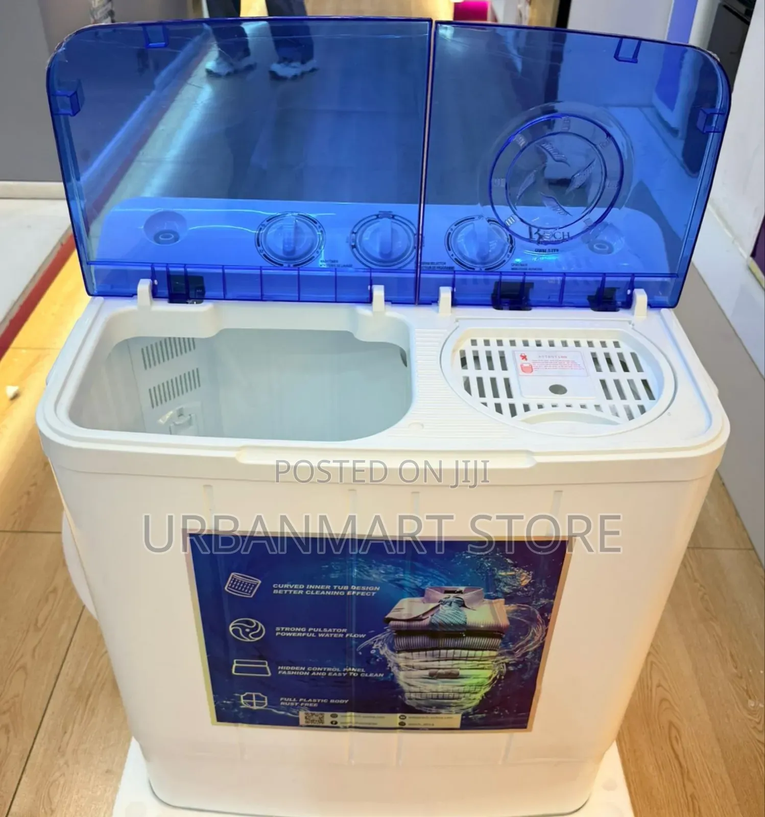 7.5KG Roch Twin Tub Top Load Washing Machine