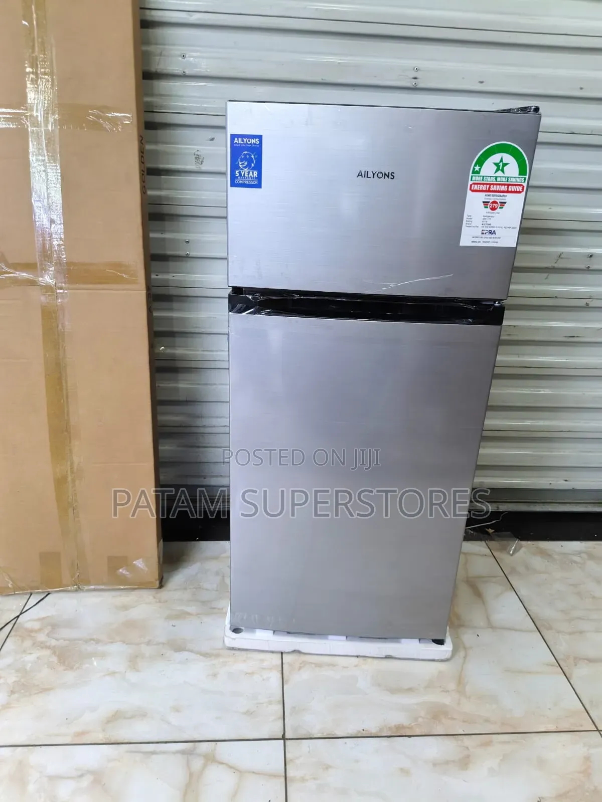 Ailyons Double Door Fridge 112ltrs