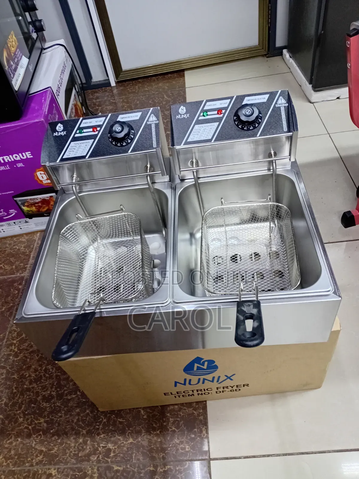 6+6l Double Fryer