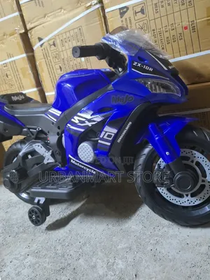 Kids Electric Motorbike With Rubber Wheels