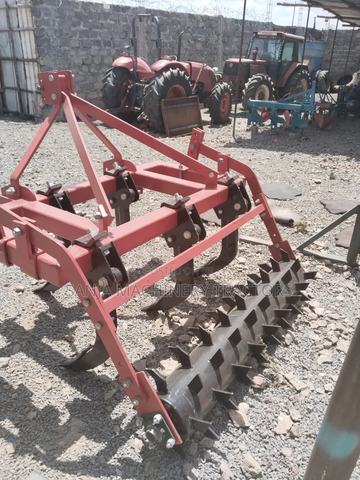 A 5 Tyne Chisel Plow