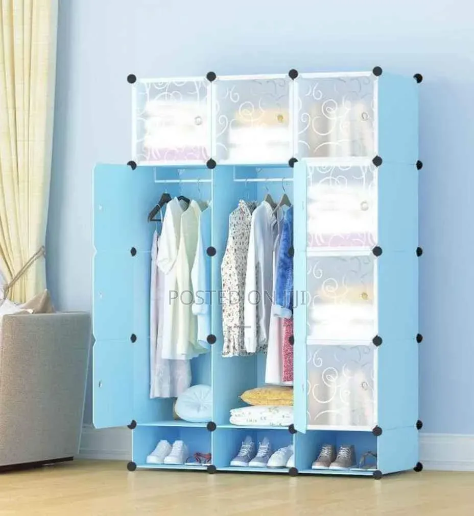 Plastic Wardrobe (111×37×165cm)