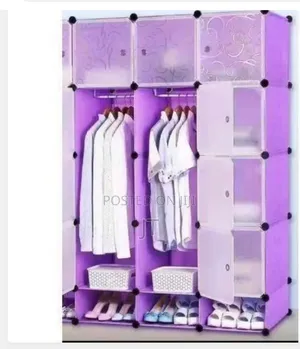 Plastic Wardrobe (111×37×165cm)