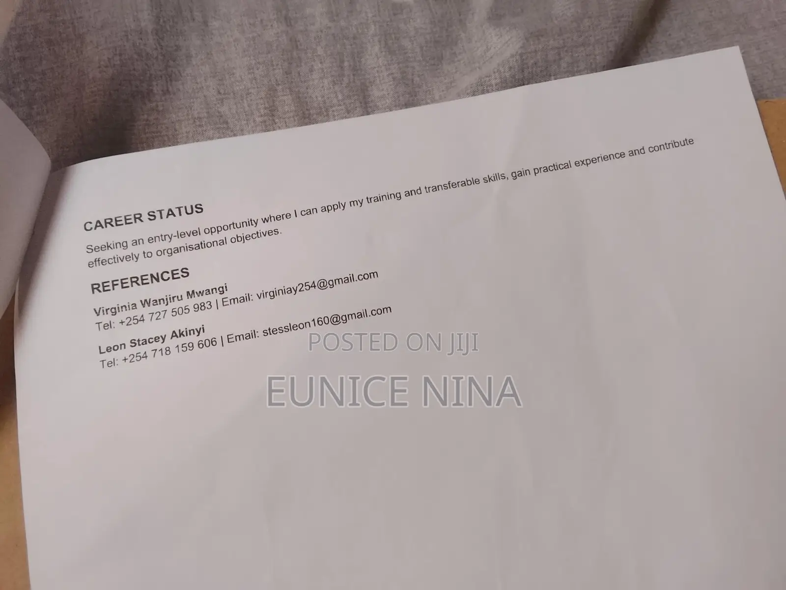 Receptionist,front Office,data Entry