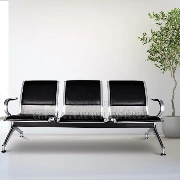 Bench; 3-Link Hospital Reception Bench - thumbnail 2