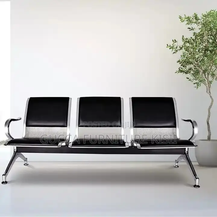 Bench; 3-Link Hospital Reception Bench