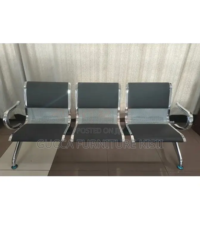 Bench; 3-Link Hospital Reception Bench