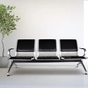 Bench; 3-Link Hospital Reception Bench