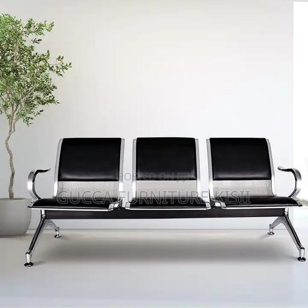 Bench; 3-Link Hospital Reception Bench - thumbnail 3
