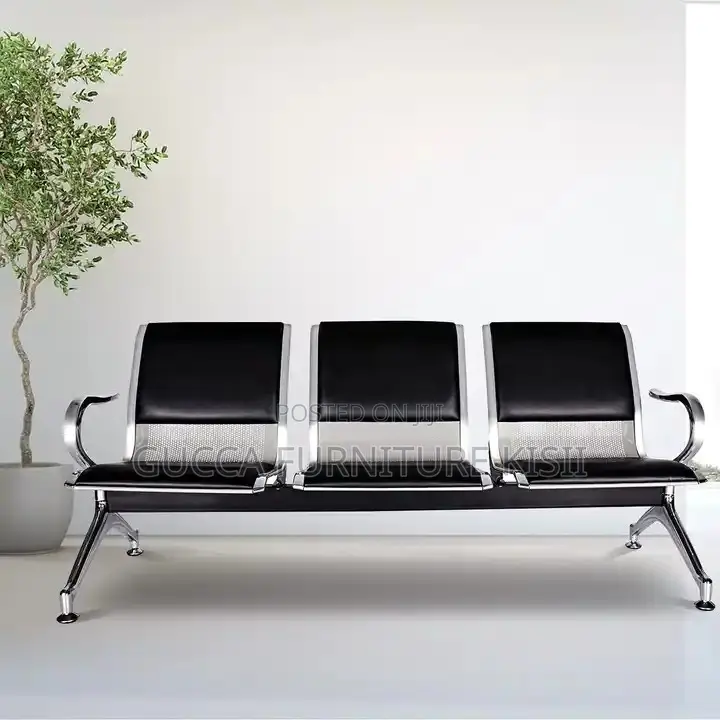 Bench; 3-Link Hospital Reception Bench