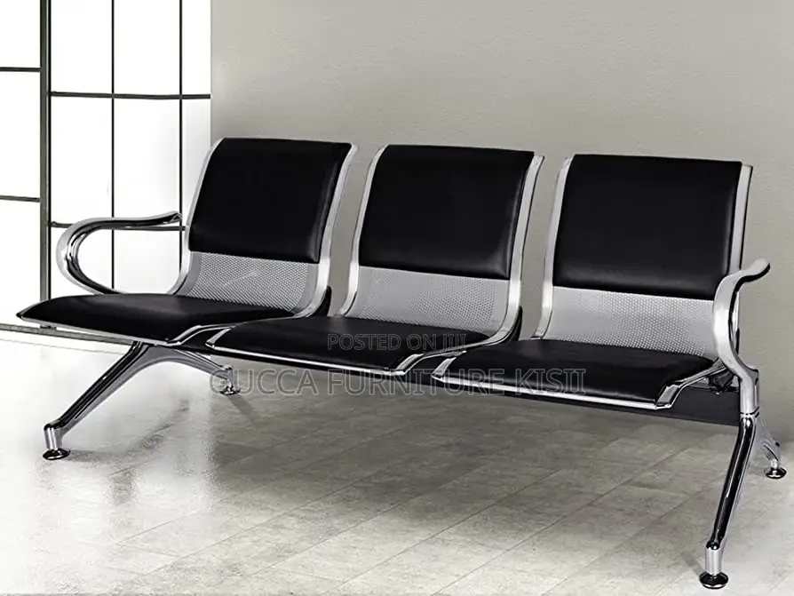 Bench; 3-Link Hospital Reception Bench