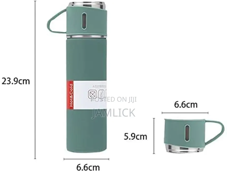 500ml Unbreakable Stainless Steel Gift Pack Thermocup Set – Pm