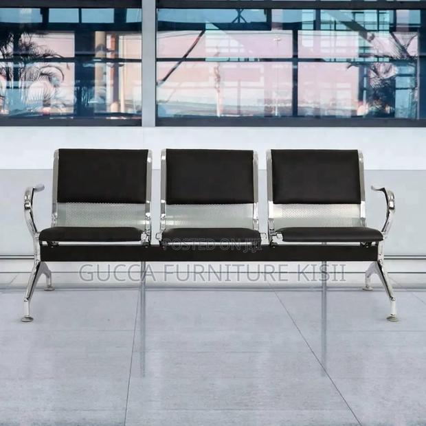 Bench; 3-Link Hospital Reception Bench - main view