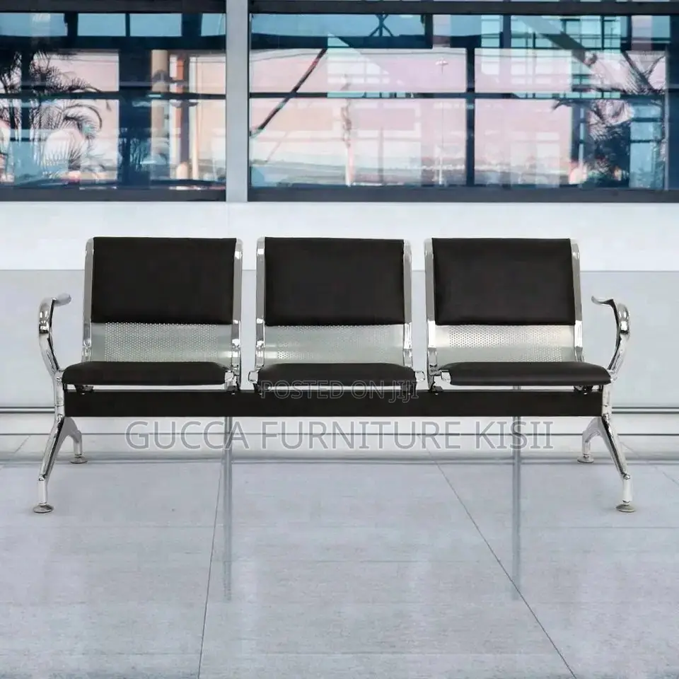 Bench; 3-Link Hospital Reception Bench