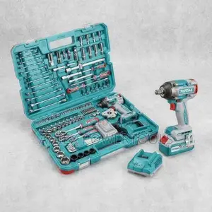 Total THKTHP PCS Cordless Impact Wrench Tools Set